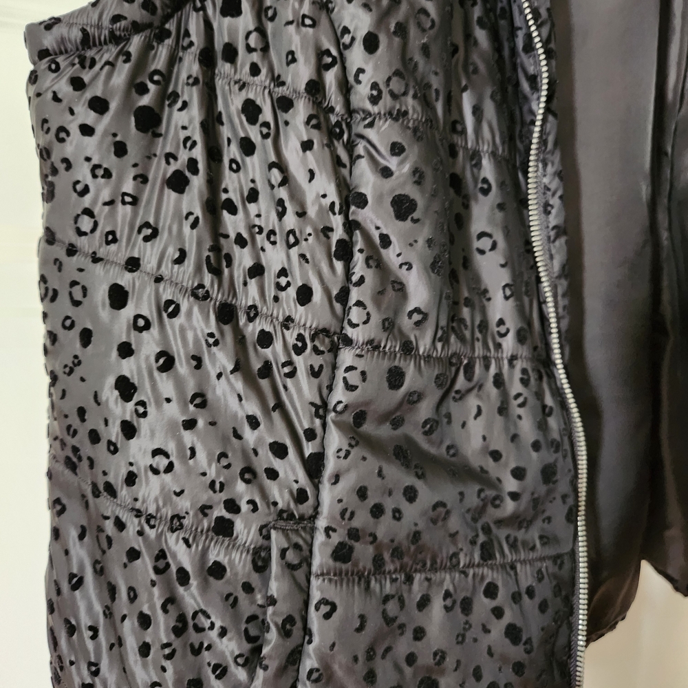 CJ Banks Black Patterned Vest - Picture 2 of 5